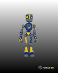 Fokobot – 100% Fully Articulated 3D Printed Robot