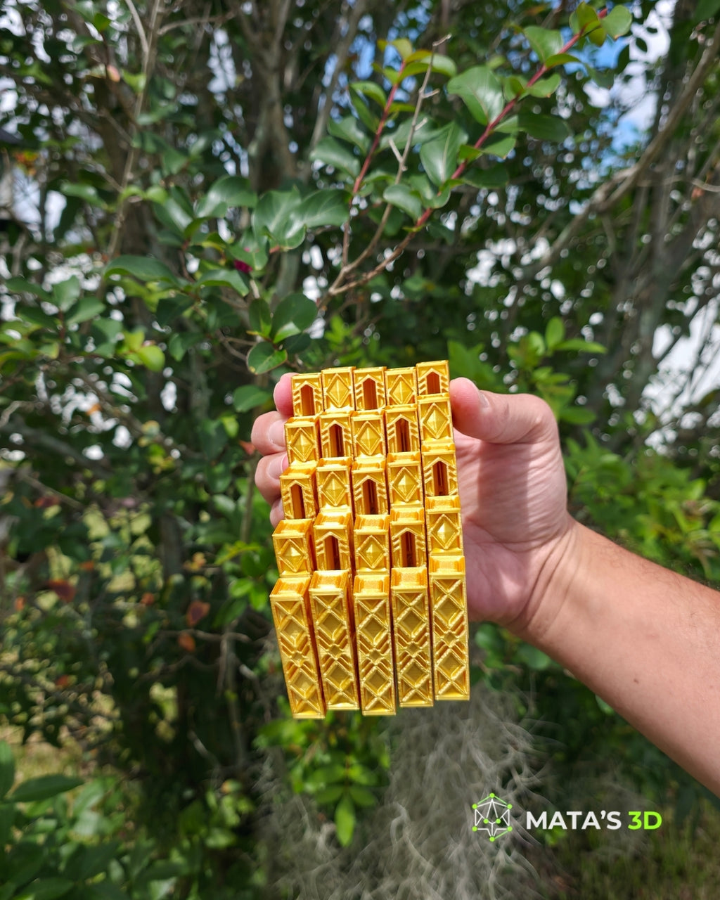 Geometric Pin Cube – Ultimate Sensory Fidget Toy