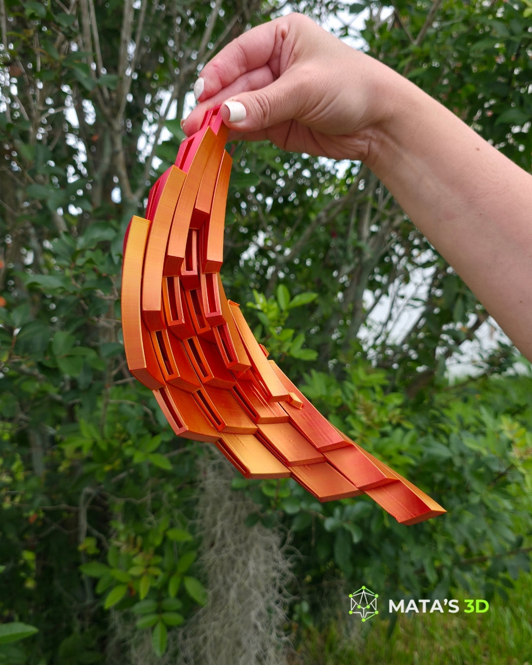 Spiral Flexi – Premium 3D Printed Kinetic Toy