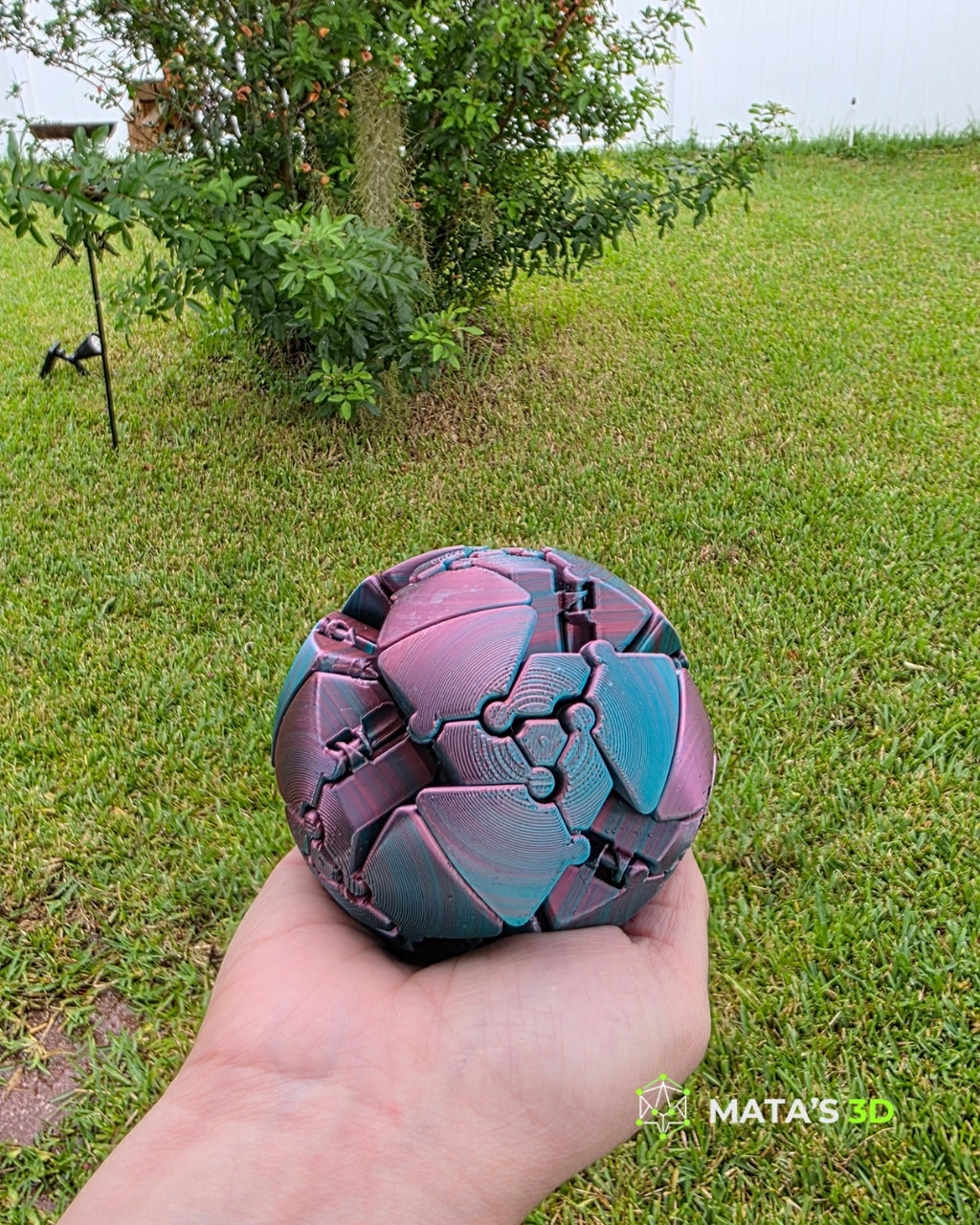 Articulated Hinge Ball – 3D Printed Fidget Toy