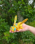 Articulated Cyber Bee – Premium 3D Printed Flexi Figure
