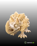 Articulated Triceratops Skeleton – 3D Printed Flexi Dinosaur