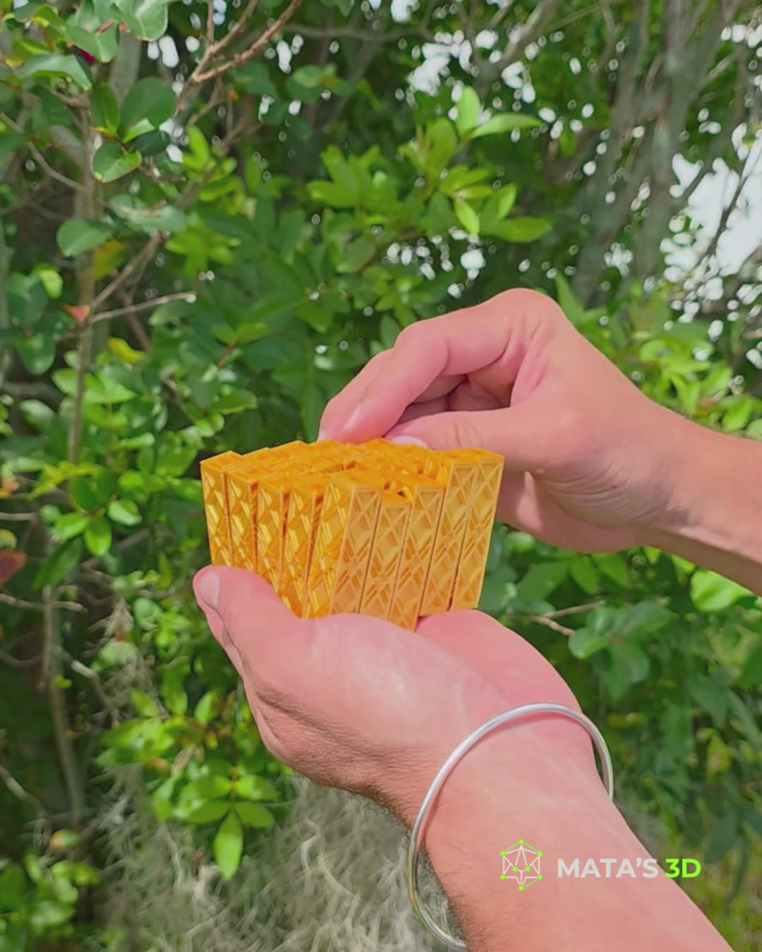 Geometric Pin Cube – Ultimate Sensory Fidget Toy